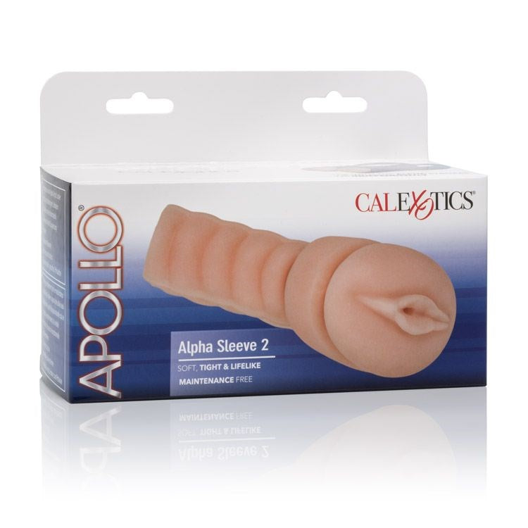 Apollo Alpha Mens Stroker Sleeve 2 Vagina Pumps, Extenders and Sleeves