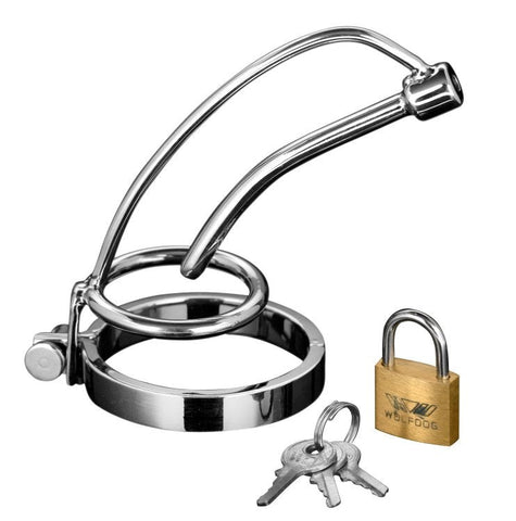 Asylum Locking Chastity Brace - Male Chastity