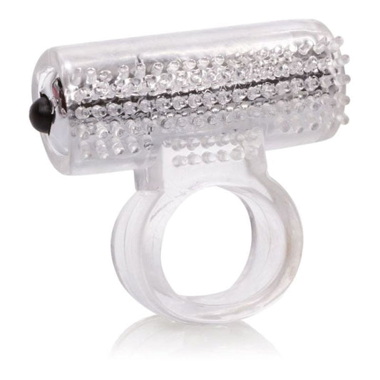 Basic Essentials Vibrating Action Enhancer Cock Ring - Cock Rings