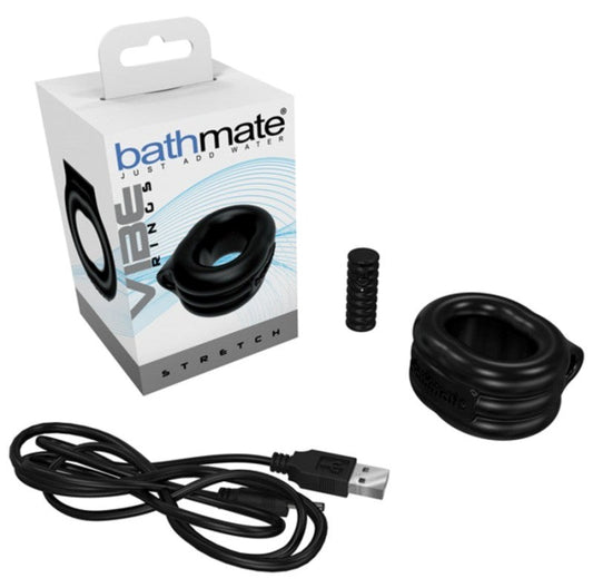 Bathmate Rechargeable Vibe Ring Stretch - Cock Rings
