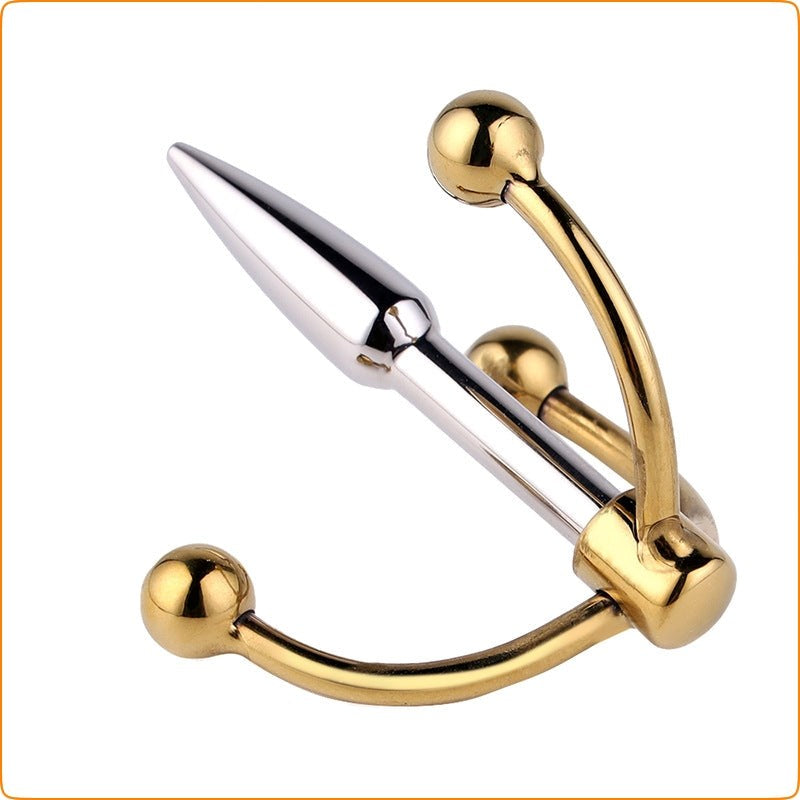 BDStyle Golden Claw Head Urethral Plug Penis Plugs