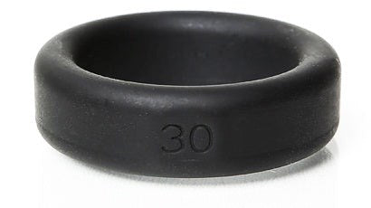 Boneyard Silicone Ring Black 30MM Stretchy Cock Rings