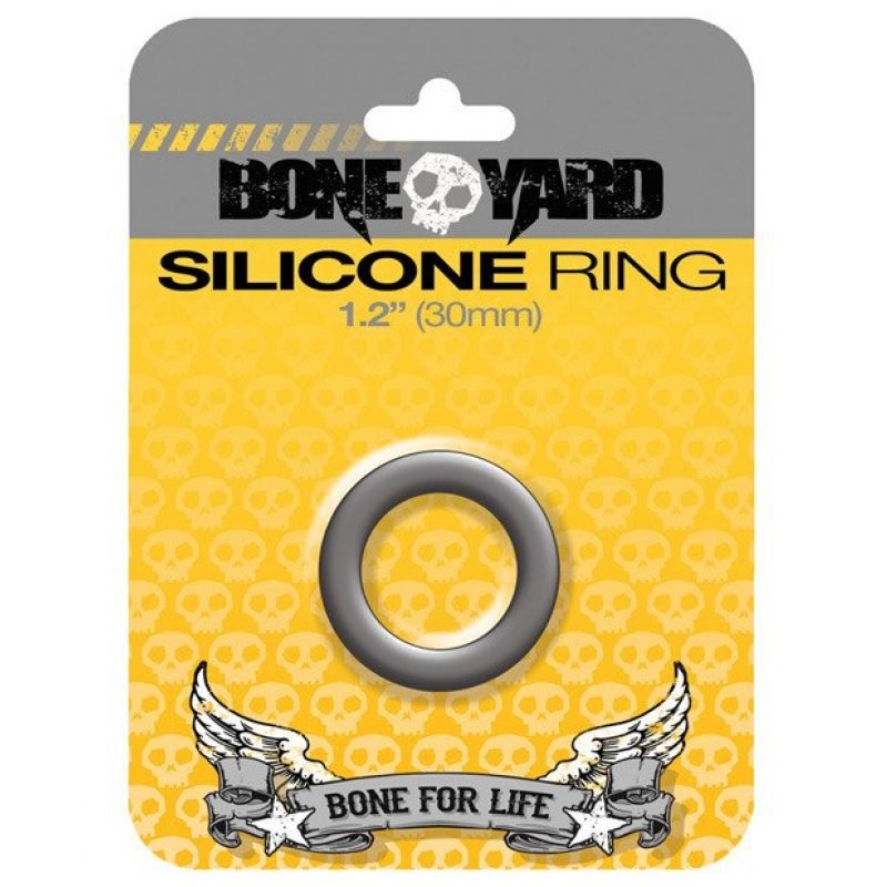 Boneyard Silicone Ring Grey 30MM Cock Rings