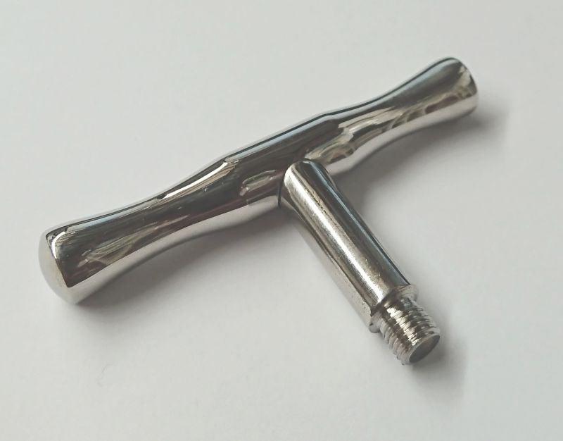 Brobible Metal T Handle Attachment Anal Dildos