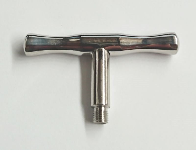 Brobible Metal T Handle Attachment Anal Dildos