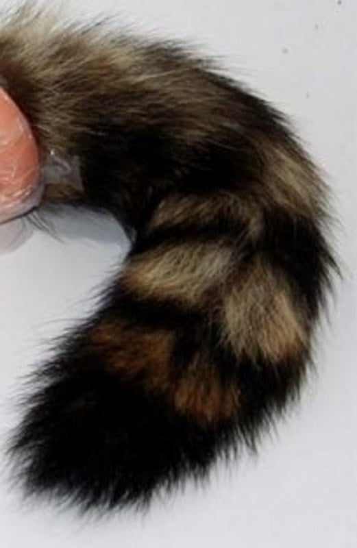 Brown Faux Fox Tail Soft Anal Plug Butt Plugs