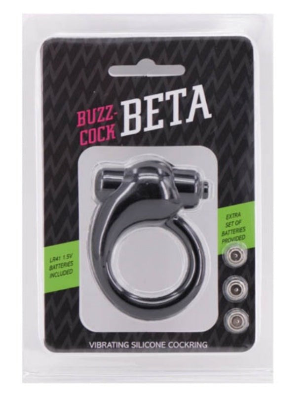 Buzz-Cock Beta Vibrating Silicone Cock Ring Vibrating Cock Rings