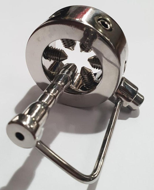 Carasutra Spiked Ring Cum Thru Penis Plug - Penis Plugs