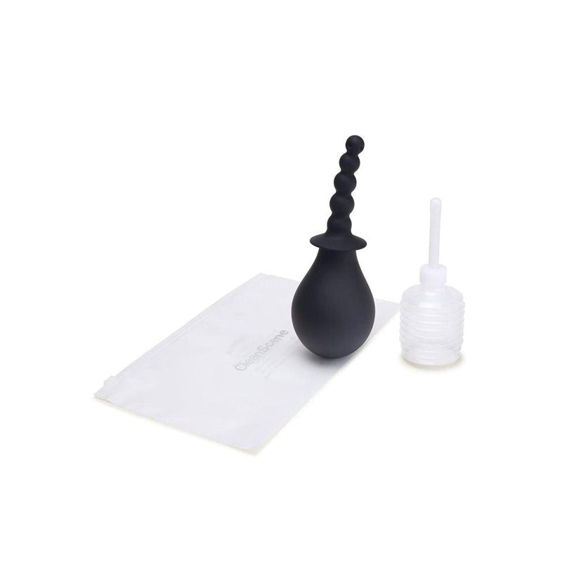 CleanScene 4 Piece Soft Squeeze Beaded Anal Douche Enemas and Douches