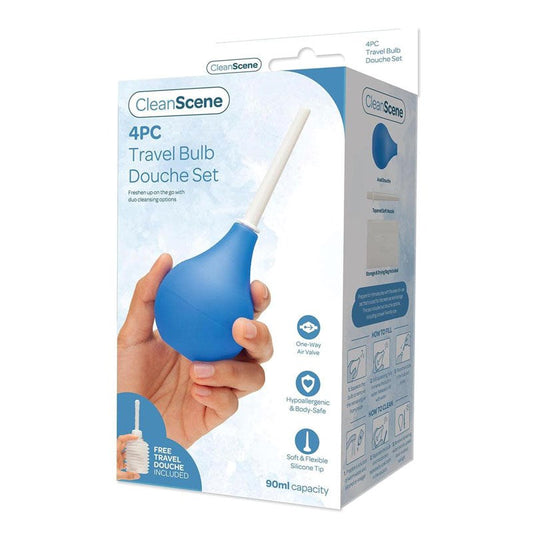 CleanScene Portable Hygiene Kit - Stay Fresh on the Move Enemas and Douches