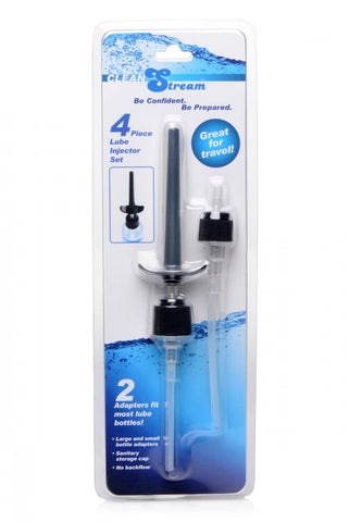 CleanStream 4 Piece Lube Injector Set - Lubricants and Lotions