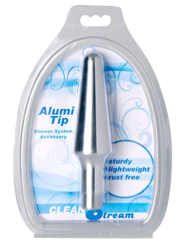 CleanStream Alumi Tip Shower Nozzle Grey Enemas and Douches