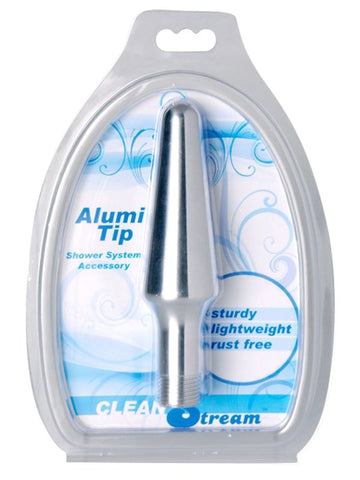 CleanStream Alumi Tip Shower Nozzle Grey - Enemas and Douches