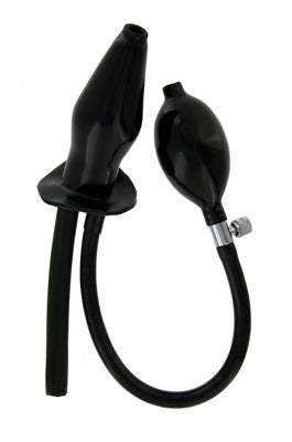 CleanStream Inflatable Enema Plug Black - Enemas and Douches
