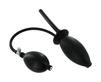 CleanStream Inflatable Enema Plug Black - Enemas and Douches