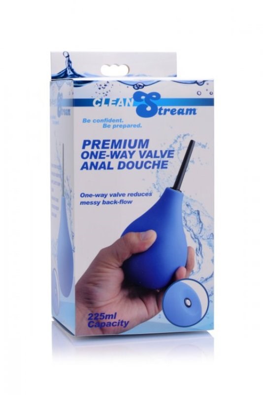 Cleanstream Premium One Way Valve Anal Douche Enemas and Douches