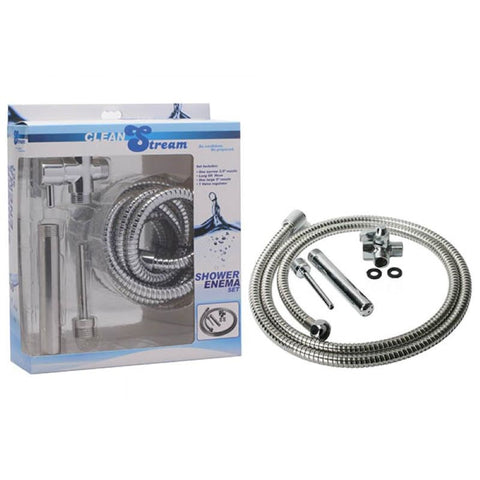 CleanStream Premium Shower Enema Kit - Luxurious Cleansing Experience - Enemas and Douches