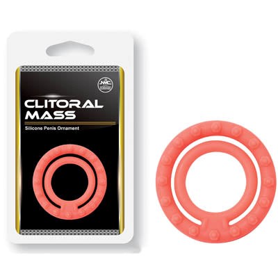 Clitoral Mass Silicone Penis Ornament Cock Rings