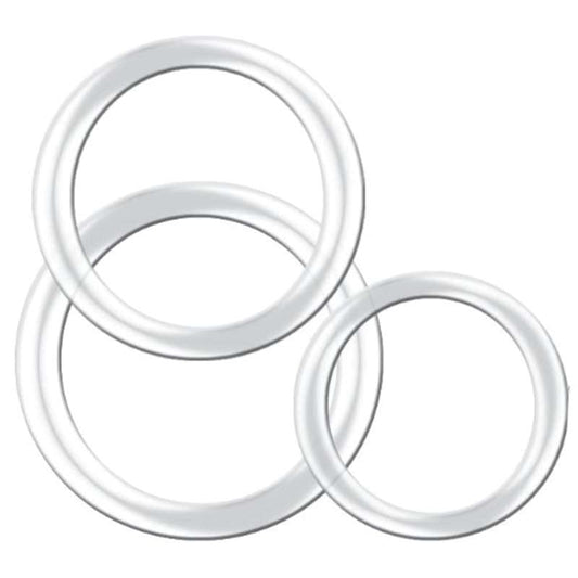 Cock & Ball Rings 3 Sizes - Cock Ring Sets