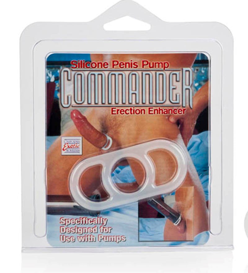 Commander Erection Enhancer Stretchy Cock Rings