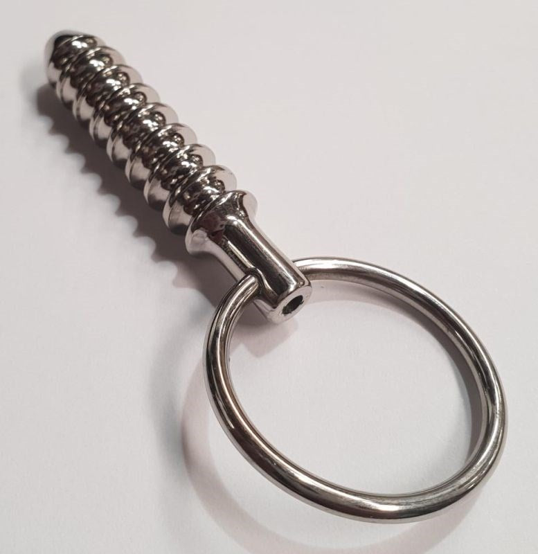 Cork Screw Cum Thru Penis Plug Penis Plugs