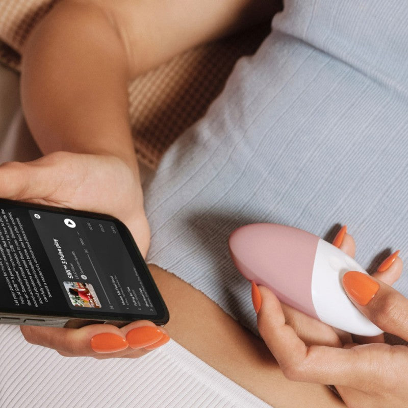 Lelo Siri 3 Sound Sense Silicone Clitoral Vibrator Remote Control Vibrators