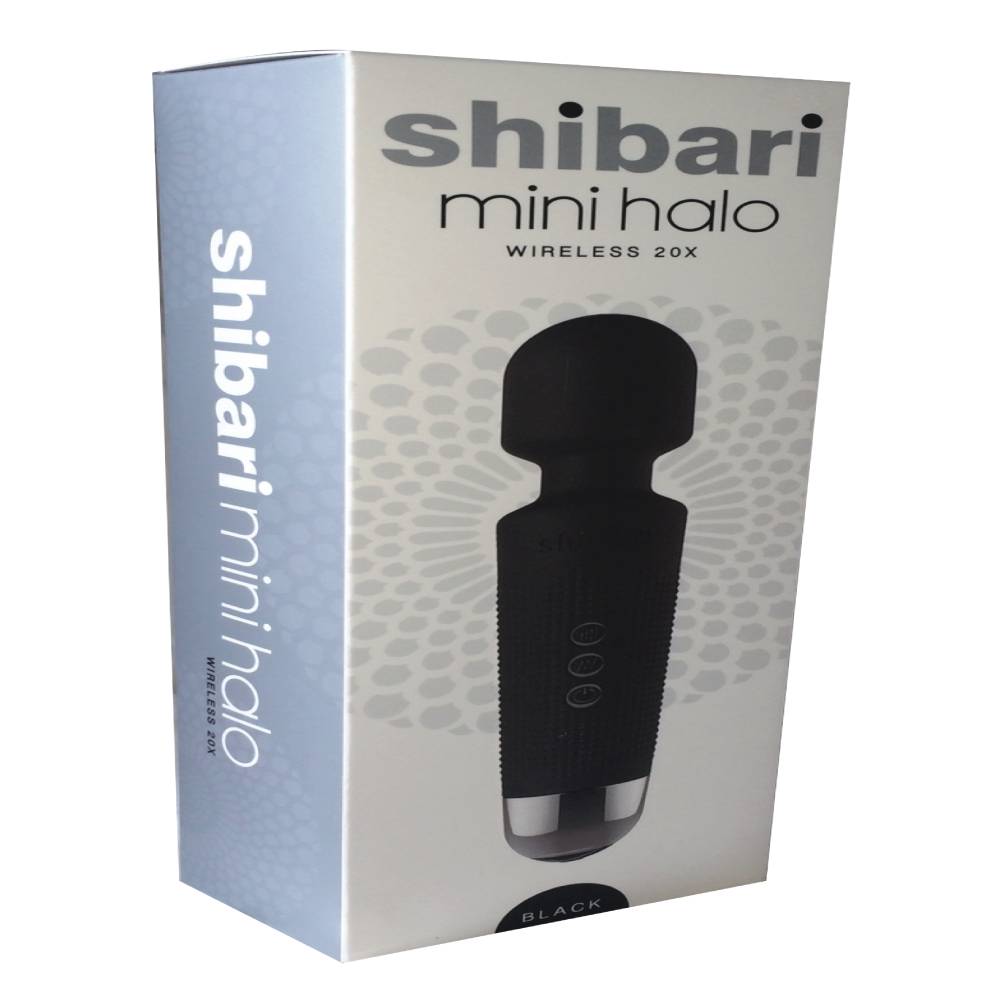 Shibari Mini Halo Wireless 20X Vibrating Body Wand Massager Body Wands