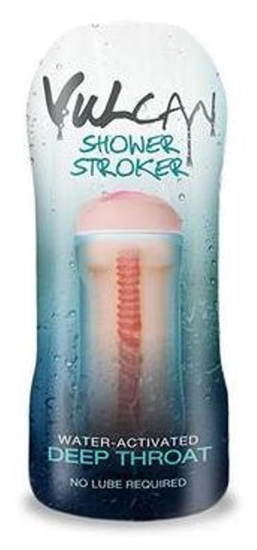 Cyberskin H2O Vulcan Shower Stroker Deep Throat Masturbators and Strokers