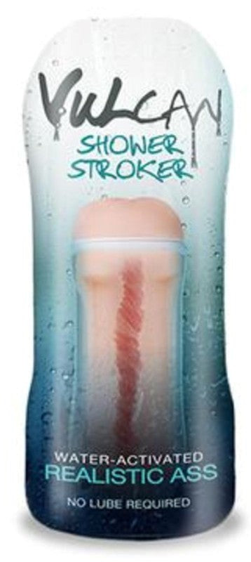 Cyberskin H2O Vulcan Shower Stroker Realistic Ass Masturbators and Strokers