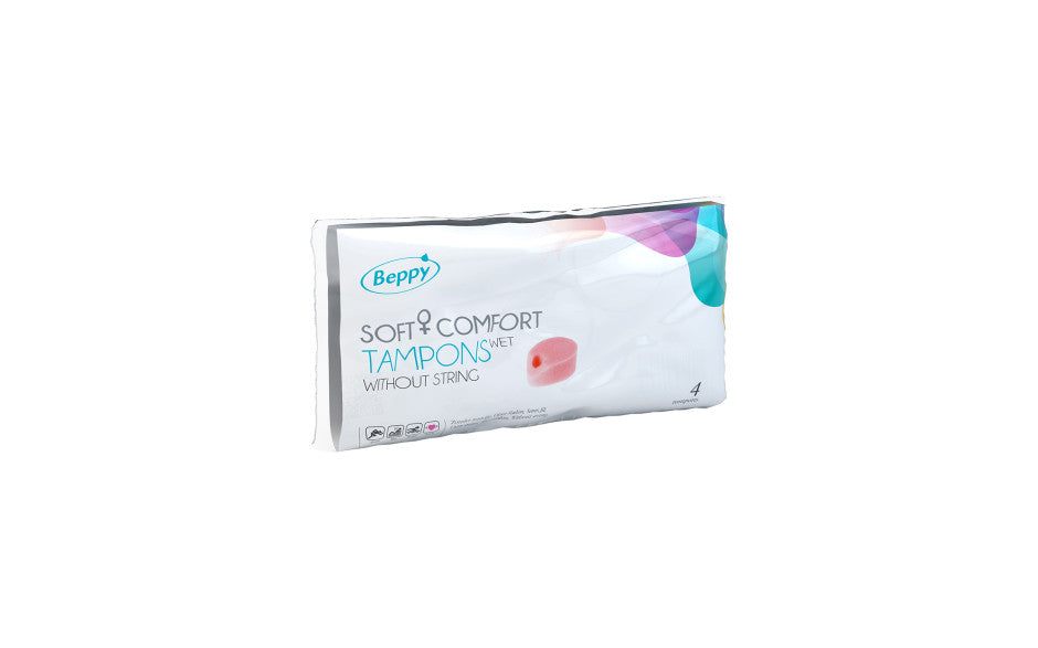 Beppy Beppy Soft and Comfort Wet Sponge 4 Piece Condoms