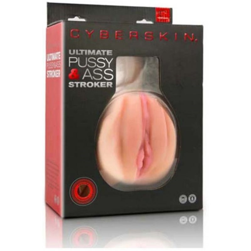 Cyberskin Ultimate Pussy and Ass Stroker Masturbators and Strokers