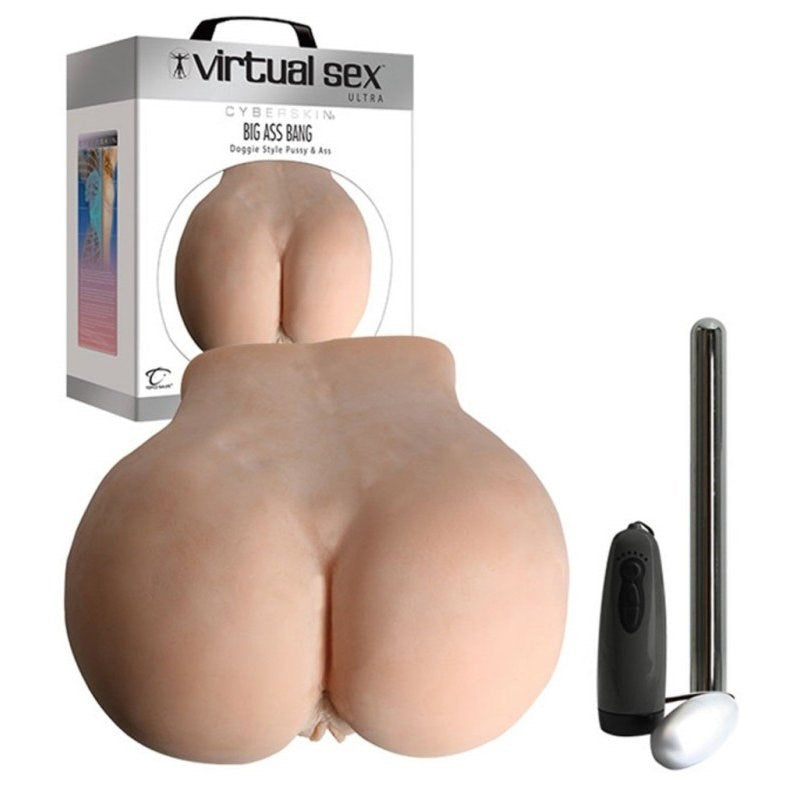 CyberSkin Virtual Sex Ultra Big Ass Bang Masturbators and Strokers