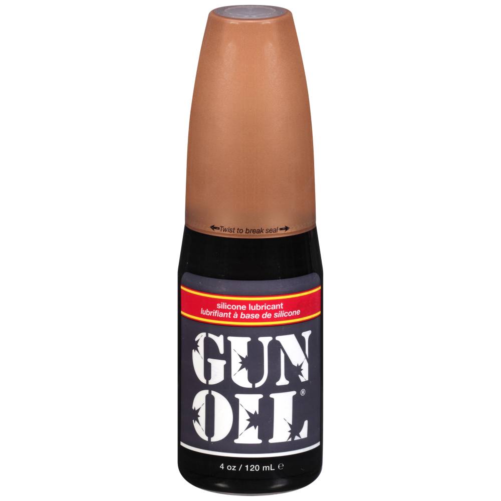 Gun Oil Flip Top Bottle Silicone Based Lubricant Silicone Based Lubes