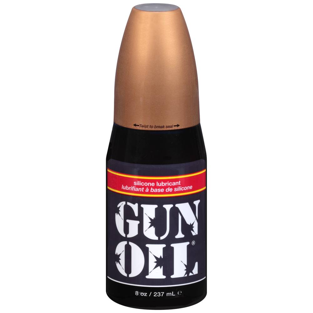 Gun Oil Flip Top Bottle Silicone Based Lubricant Silicone Based Lubes