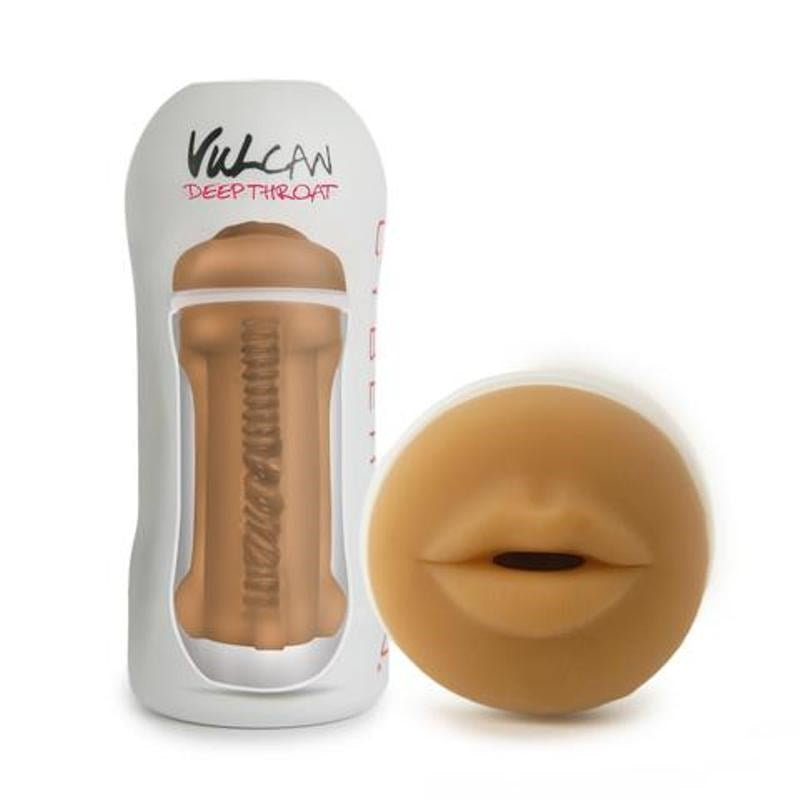 Cyberskin Vulcan Deep Throat Mocha Realistic Butts And Vaginas