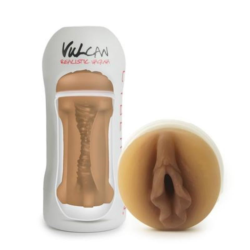 Cyberskin Vulcan Realistic Vagina Mocha Masturbators and Strokers