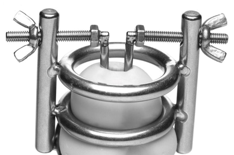 Deluxe Cleaver Urethral Spreader CBT Mens Chastity Cage Cock Rings