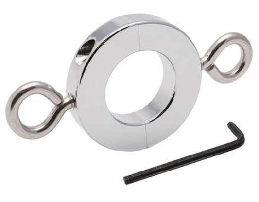 Deviant Weighted Ball Stretcher 8oz - Cock Rings