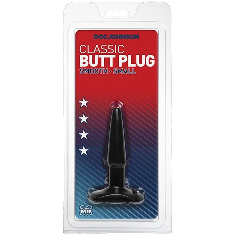 Doc Johnson Classic Butt Plug Smooth Small Butt Plugs