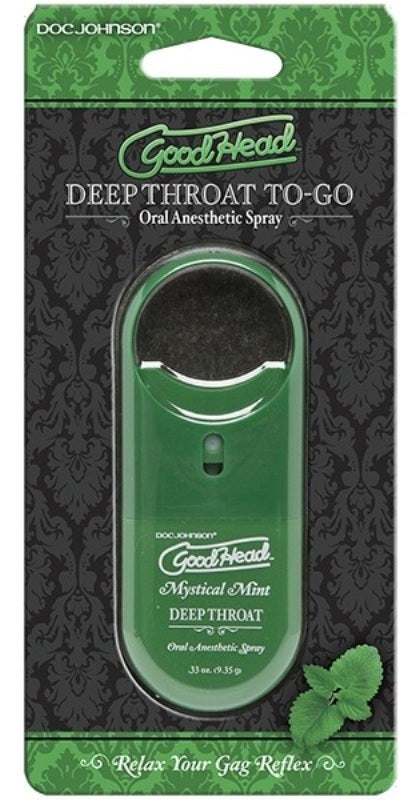 Doc Johnson Goodhead To-Go Deep Throat Spray Delay and Excite Sprays