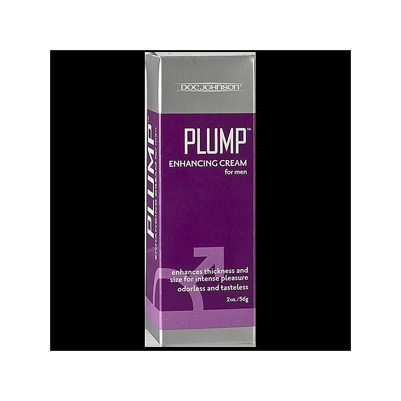 Plump Enhancement Cream for Men by Doc Johnson - Delay and Excite Sprays