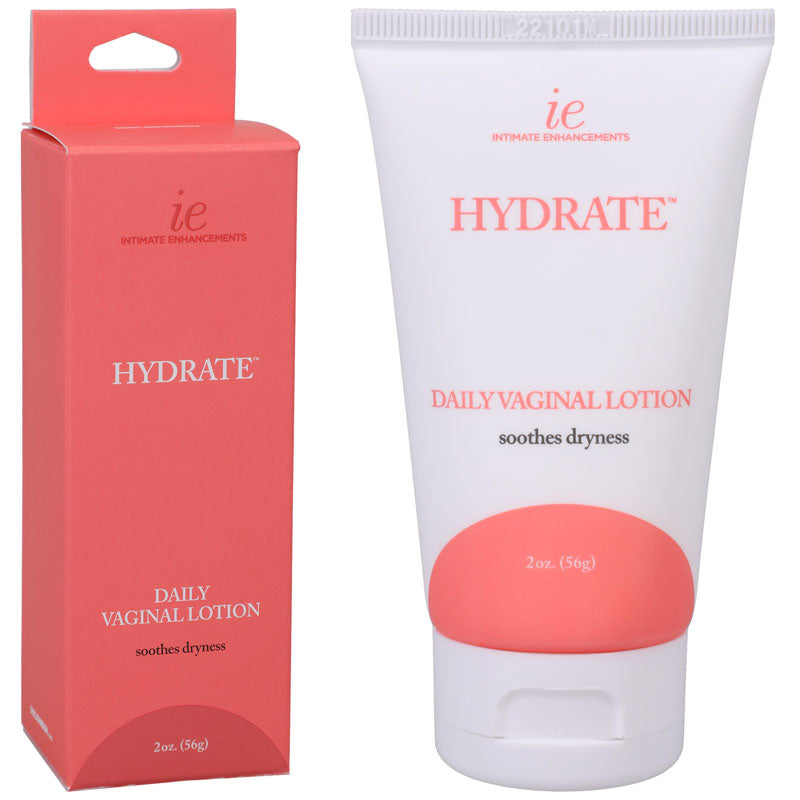 Intimate Enhancements Hydrate Daily Vaginal Lotion 56g Delay and Excite Sprays