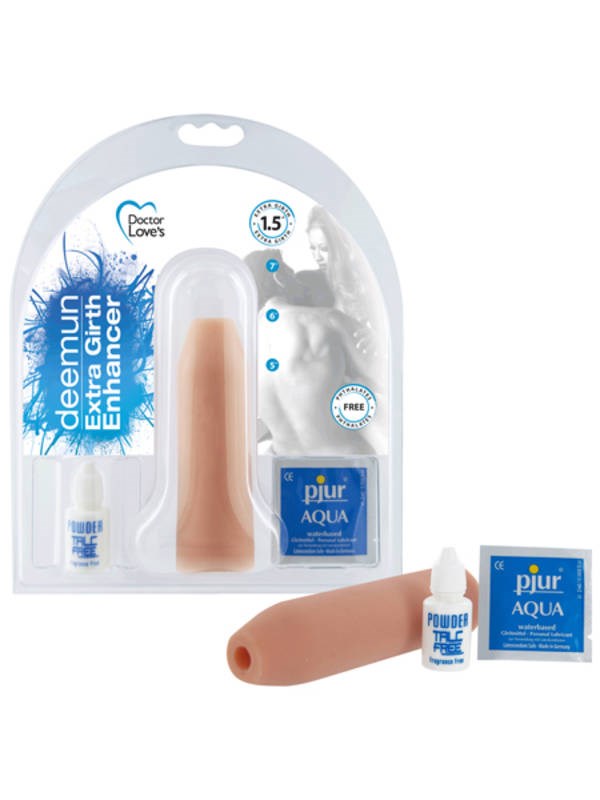 Doctor Loves Deemun Penis Girth Enhancer Light 6In. x 1.5In Pumps, Extenders and Sleeves