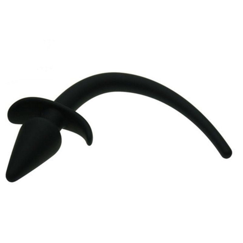 Dog Tail Silicone Anal Plug Prostate Toys