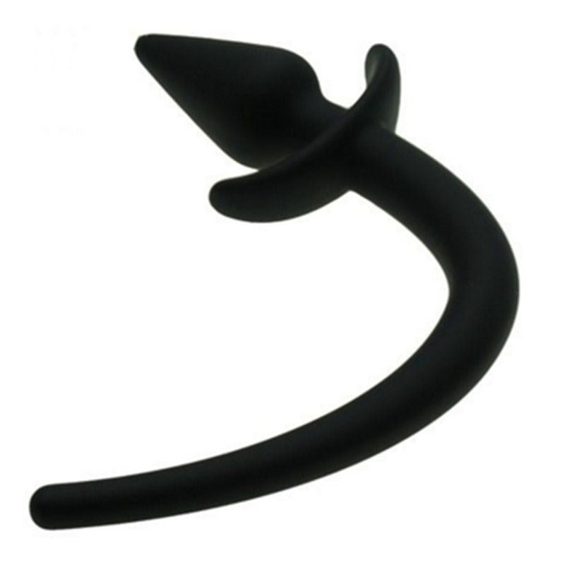 Dog Tail Silicone Anal Plug Prostate Toys