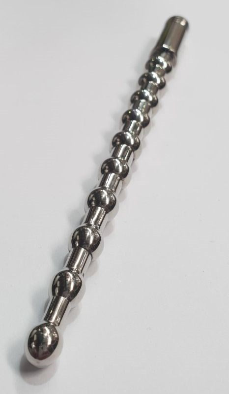 Dominator Uretheral Grooved Surgical Steel Sound - Penis Plugs