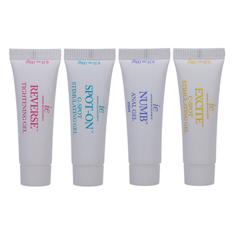 Doc Johnson Intimate Enhancements INTENSIFY Pleasure Gel - Delay and Excite Sprays