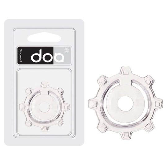 Doo Clear Cog Cock And Ball Rings - Stretchy Cock Rings