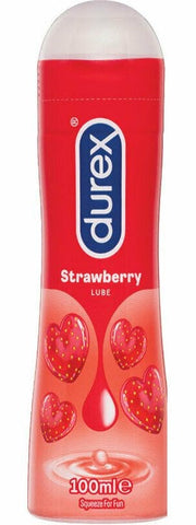 Durex Play Strawberry Lube 100ml - Water Based Lubes