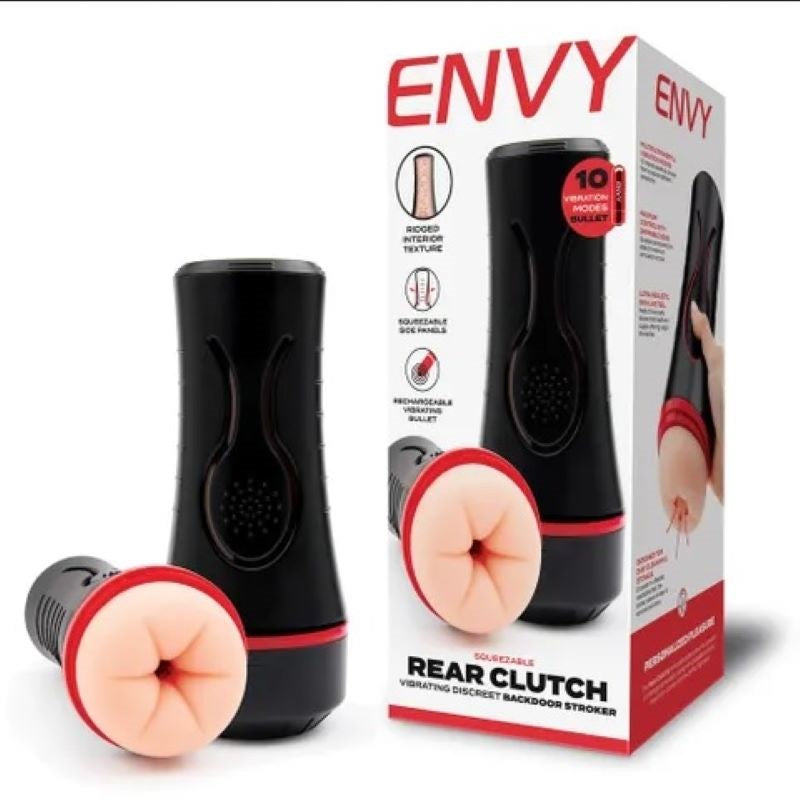 ENVY Squeezable Rear Clutch Stroker Masturbators and Strokers